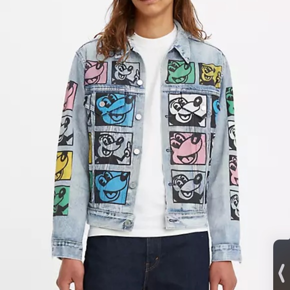 LEVIS Disney Mickey Mouse X Keith Haring Vintage